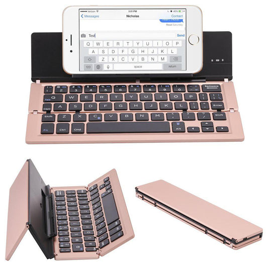 Folding ultra-thin Bluetooth keyboard