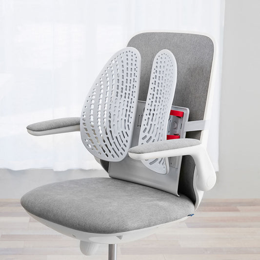 Adjustable Car Chair Back Support Seat Chair Lumbar Back Support Waist Cushion Ventilate Mesh Pad For Office Home